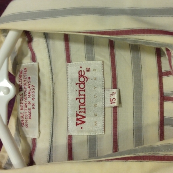 Windridge Mervyn's vintage short sleeve Size 15 1/2 - Picture 2 of 5